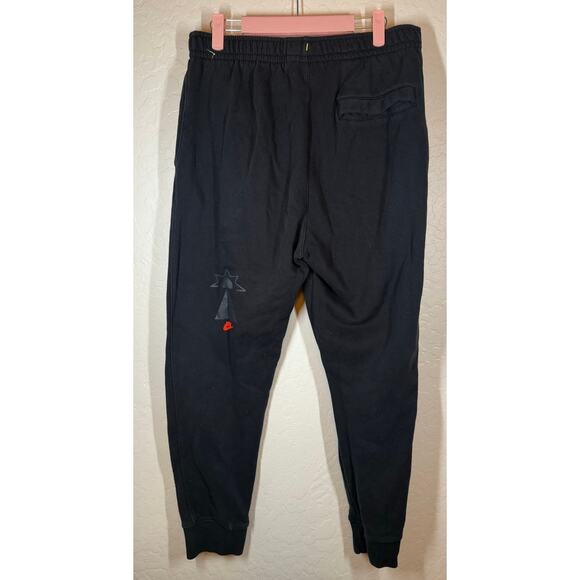 Nike Sportswear Club Fleece Smiley BB Joggers Size M Mens - Picture 6 of 11